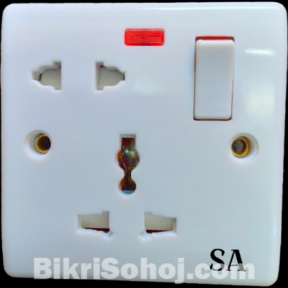 6pin multi socket